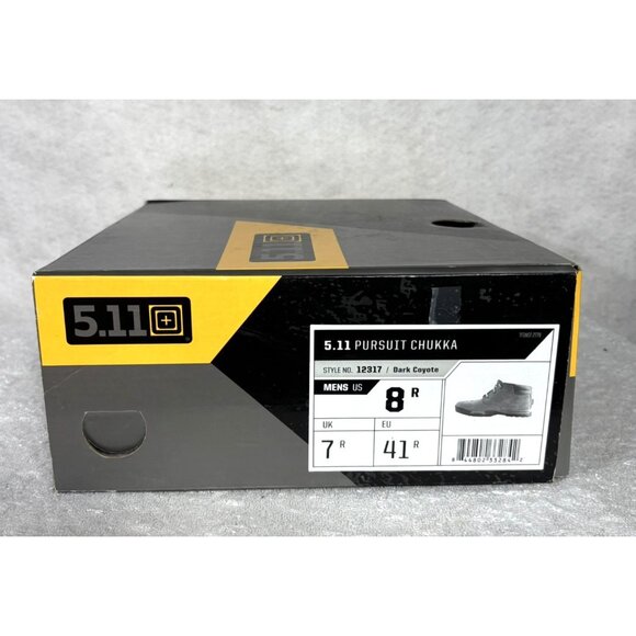 5.11 Pursuit Chukka #12317 Dark Coyote Size 8R Hiking - Picture 10 of 10